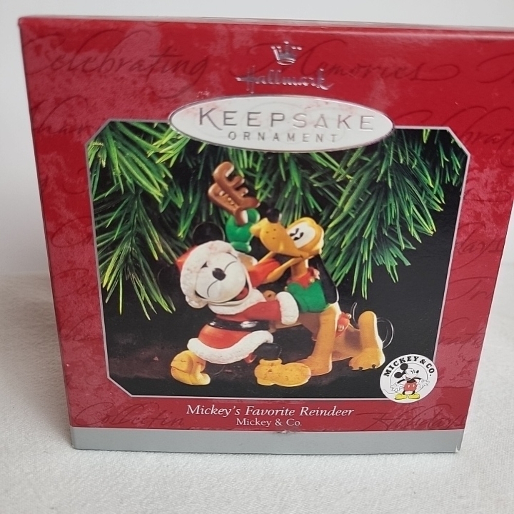 Hallmark Keepsake Ornament - Mickey's Favorite Reindeer